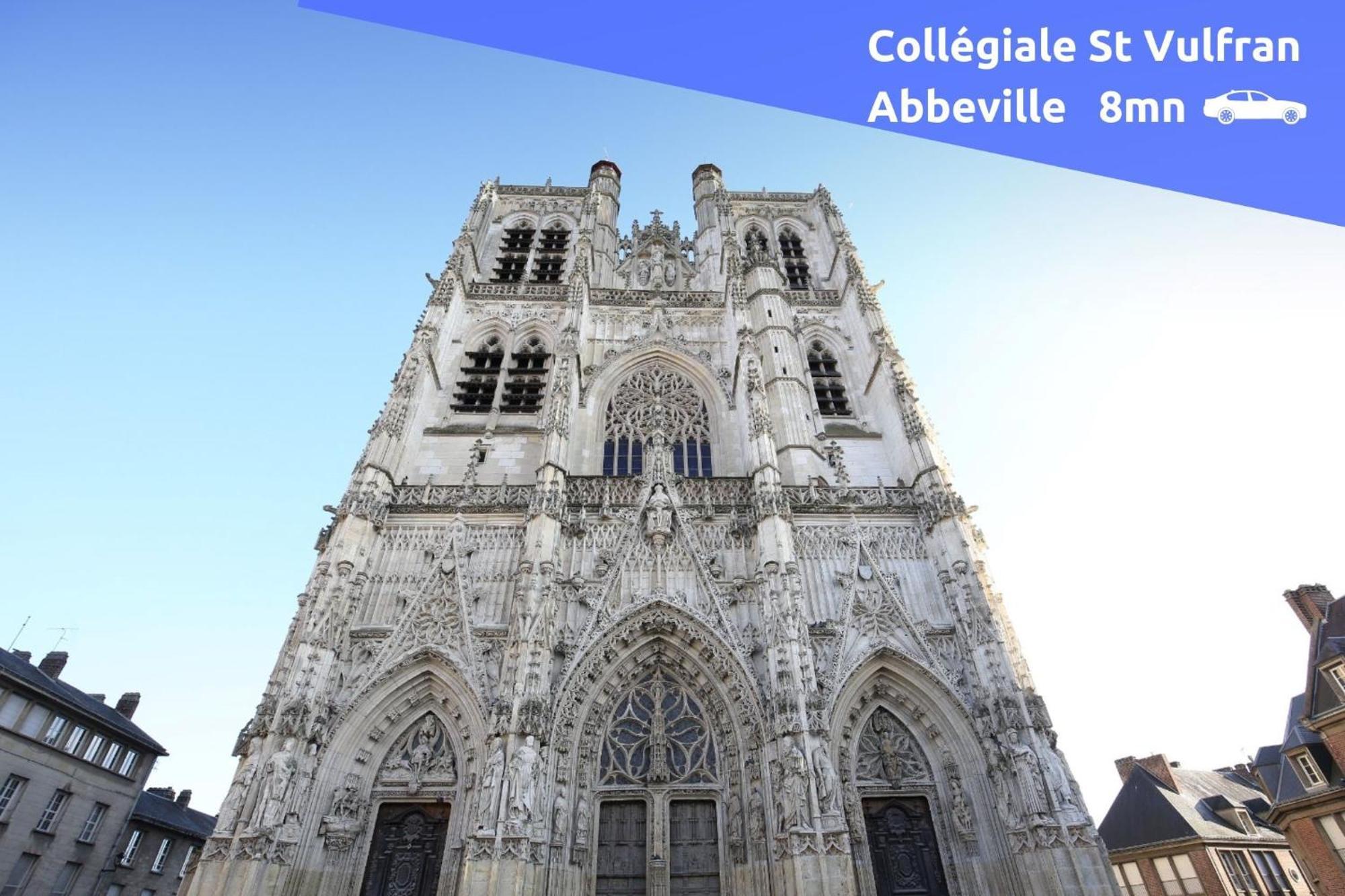 Golden Bridge - Confort - Calme - Centre Abbeville Luaran gambar